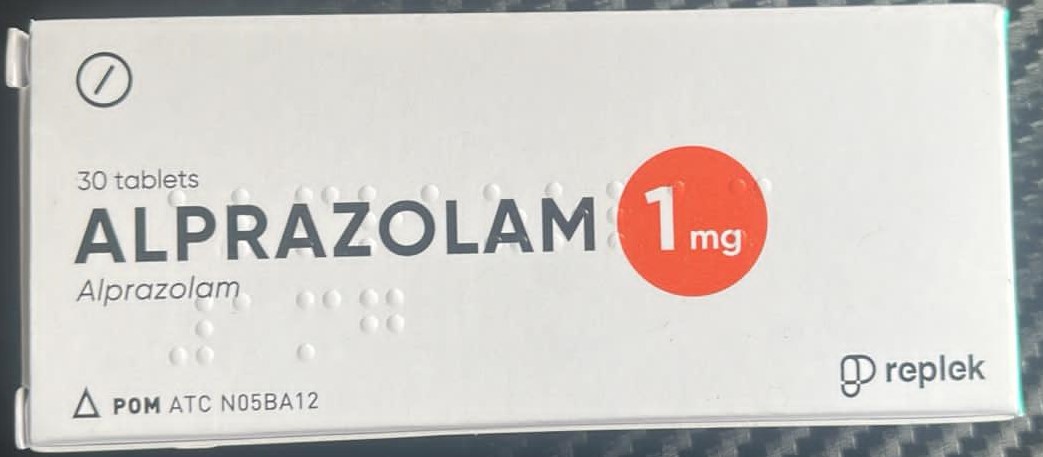 Buy Replek Alprazolam 1mg
